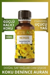 Nergis Esansiyel Uçucu Koku Yağı Difüzör Esansı Buhurdanlık Yağı Aromaterapi Yağı 30ml - 1