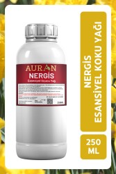 Auran Nergis Esansiyel Uçucu Yağ Esans Koku Yağı Hobi Esans Mum Sabun Oda Kokusu 250ml - 1