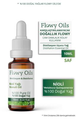 Flowy Oils Nioli Yağı 2'li Set %100 Doğal Bitkisel Uçucu Yağ Niaouli Oil 10ml - 1