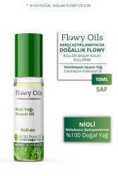 Flowy Oils Nioli Yağı Saf Roll-on %100 Doğal Bitkisel Uçucu Yağ Niaouli Essential Oil 10ml - 1