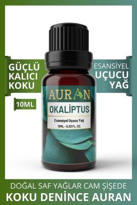 Okaliptus Esansiyel Uçucu Koku Yağı Difüzör Esansı Buhurdanlık Yağı Aromaterapi Yağı 10ml - 1