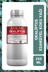 Auran Okaliptus Esansiyel Uçucu Yağ Esans Koku Yağı Hobi Esans Mum Sabun Oda Kokusu 250ml - 1