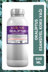 Auran Okaliptus Esansiyel Uçucu Yağ Esans Koku Yağı Hobi Esans Mum Sabun Oda Kokusu 500ml - 1