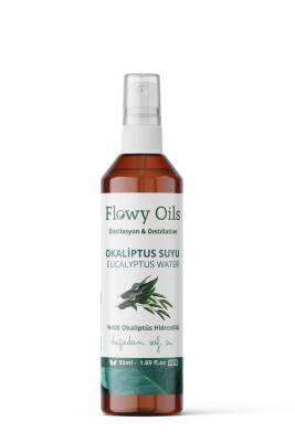 Flowy Oils Okaliptus Suyu Arındırıcı Tonik %100 Tam Saf Doğal Yağlı Distilasyon Hidrosöl Suyu Eucalyptus 50ml - 2