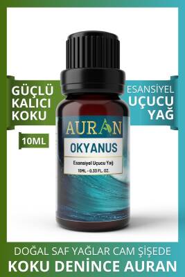 Okyanus Esansiyel Uçucu Koku Yağı Difüzör Esansı Buhurdanlık Yağı Aromaterapi Yağı 10ml - 1