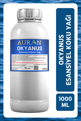 Auran Okyanus Esansiyel Uçucu Yağ Esans Koku Yağı Hobi Esans Mum Sabun Oda Kokusu 1000ml - 1