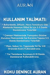 Auran Okyanus Saf Esansiyel Uçucu Yağ Buhurdanlık Yağı Difüzör Esansı Aromaterapi Ortam Koku Yağı 30ml - 7