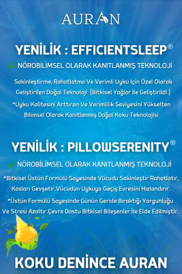 Auran Okyanus Uyku Ve Yastık Spreyi Rahatlatıcı Uyku Ve Dinlenme Spreyi Sleep And Pıllow Spray 50ml - 5