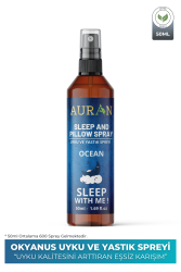 Auran Okyanus Uyku Ve Yastık Spreyi Rahatlatıcı Uyku Ve Dinlenme Spreyi Sleep And Pıllow Spray 50ml - 1