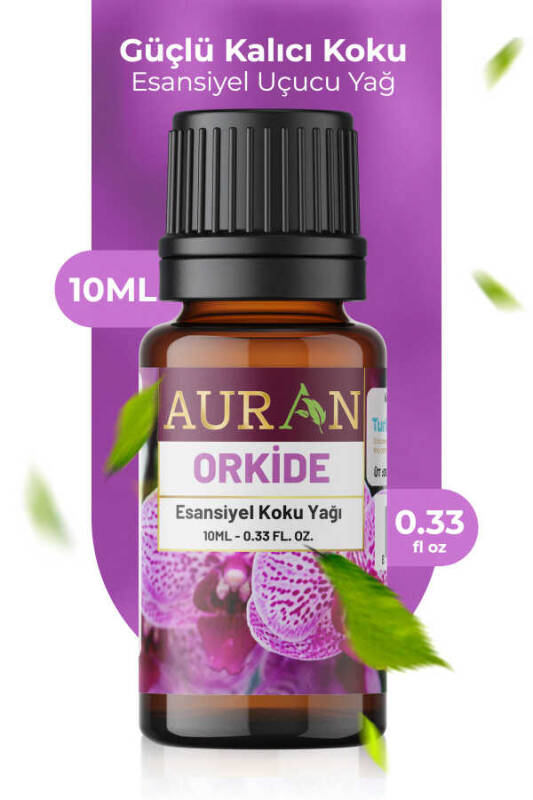 Orkide Esansiyel Uçucu Koku Yağı Ortam Kokusu Doğal Yağ Sihirli Küre Hobi Esansı 10ml - 1