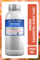 Auran Orkide Esansiyel Uçucu Yağ Esans Koku Yağı Hobi Esans Mum Sabun Oda Kokusu 1000ml - 1