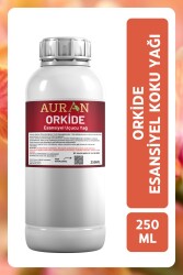 Auran Orkide Esansiyel Uçucu Yağ Esans Koku Yağı Hobi Esans Mum Sabun Oda Kokusu 250ml - 1