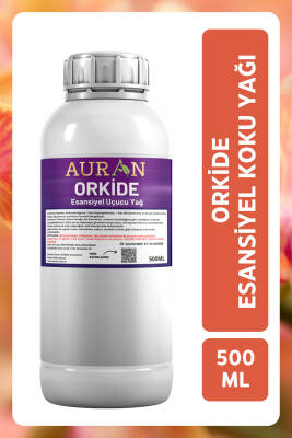 Auran Orkide Esansiyel Uçucu Yağ Esans Koku Yağı Hobi Esans Mum Sabun Oda Kokusu 500ml - 1