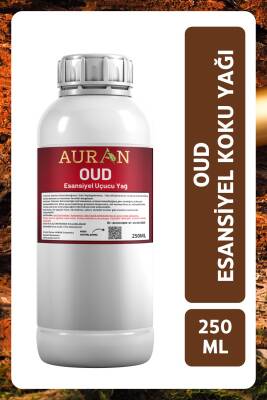 Auran Oud Esansiyel Uçucu Yağ Esans Koku Yağı Hobi Esans Mum Sabun Oda Kokusu 250ml - 1