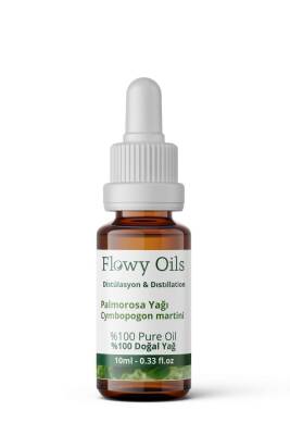 Flowy Oils Palmarosa Yağı %100 Doğal Bitkisel Uçucu Yağ Palmarosa Oil 10ml - 2