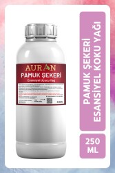 Auran Pamuk Şekeri Esansiyel Uçucu Yağ Esans Koku Yağı Hobi Esans Mum Sabun Oda Kokusu 250ml - 1