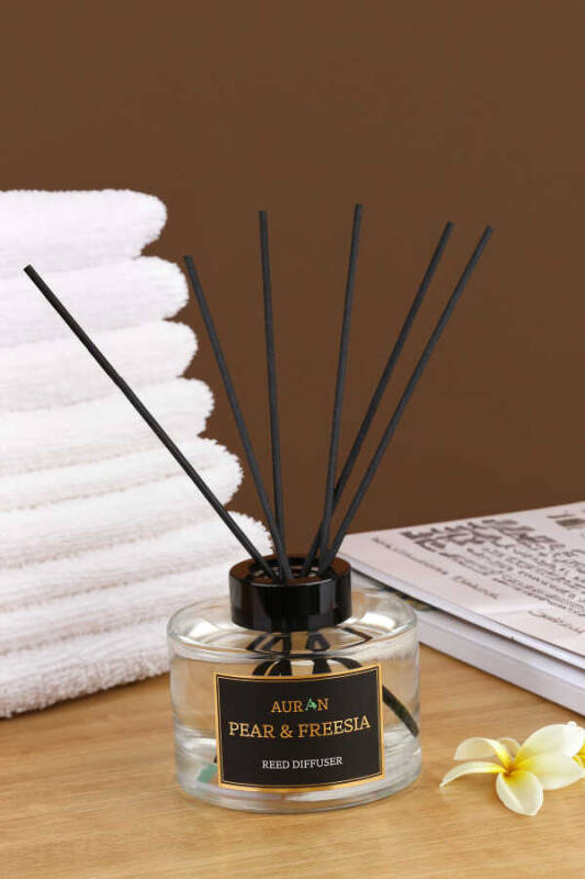 Pear & Fressia Çubuklu Oda Kokusu Bambu Kokusu Dekor Reed Diffuser 150ml - 1