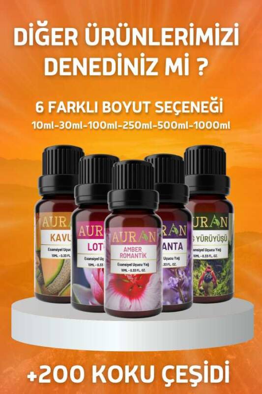 Portakal Çiçeği Esansiyel Uçucu Koku Yağı Ortam Kokusu Doğal Yağ Sihirli Küre Hobi Esansı 100ml - 8