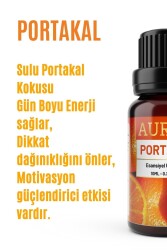 Portakal Esansiyel Uçucu Koku Yağı Ortam Kokusu Doğal Yağ Sihirli Küre Hobi Esansı 10ml - 2