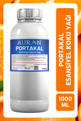 Auran Portakal Esansiyel Uçucu Yağ Esans Koku Yağı Hobi Esans Mum Sabun Oda Kokusu 1000ml - 1