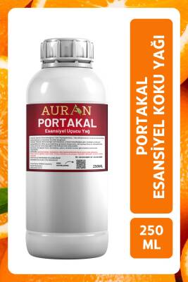 Auran Portakal Esansiyel Uçucu Yağ Esans Koku Yağı Hobi Esans Mum Sabun Oda Kokusu 250ml - 1