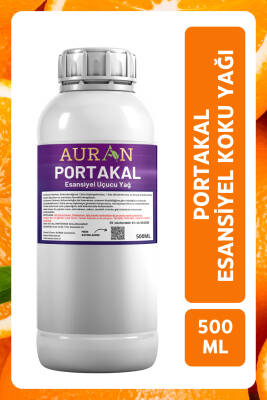 Auran Portakal Esansiyel Uçucu Yağ Esans Koku Yağı Hobi Esans Mum Sabun Oda Kokusu 500ml - 1