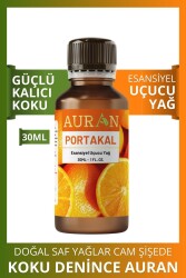 Portakal Esansiyel Uçucu Koku Yağı Ortam Kokusu Doğal Yağ Sihirli Küre Hobi Esansı 30ml - 1