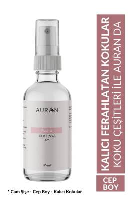 Auran Pudra Cam Şişe 80 Derece Kolonya 50ml - 1