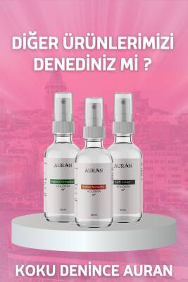 Auran Pudra Cam Şişe 80 Derece Kolonya 50ml - 7