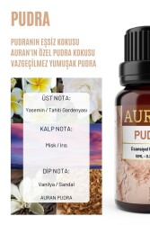 Pudra Esansiyel Uçucu Koku Yağı Difüzör Esansı Buhurdanlık Yağı Aromaterapi Yağı 10ml - 2