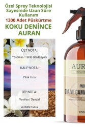 Pudra Parfümlü Oda ve Çamaşır Spreyi Ortam ve Kumaş Kokusu Powder Room Spray 250ml - 2