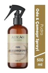 Pudra Parfümlü Oda ve Çamaşır Spreyi Ortam ve Kumaş Kokusu Powder Room Spray 500ml - 1