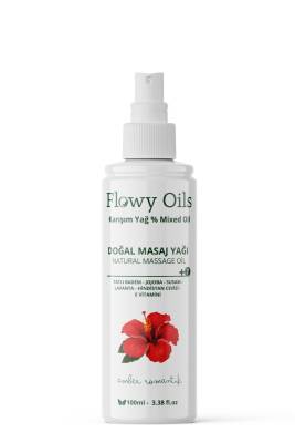 Flowy Oils Rahatlatıcı Kas Gevşetici Amber Romantik Kokulu %100 Doğal Aromaterapi Masaj Yağı 100ml - 2