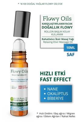 Flowy Oils Rahatlatıcı Nefes Açıcı Baş Ağrısı Kesici Ağrı Yağı, Stress Kaygı Yağı Ağrı Kesici - 1