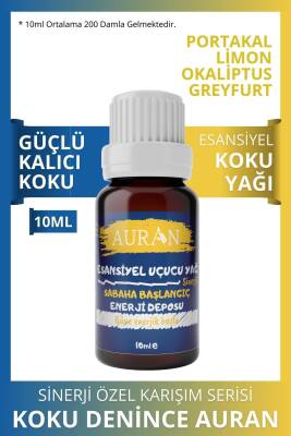 Sabaha Başlangıç Esansiyel Uçucu Koku Yağı Ortam Kokusu Doğal Yağ Sihirli Küre Hobi Esansı 10ml - 1