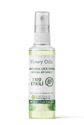 Flowy Oils Saç Biti Kovucu Doğal ve Bitkisel İçerikli Sprey 50ml - 2