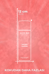 Sakura Garden Cam Şişe 80 Derece Kolonya Premium Eau de Cologne 33ml - 6