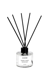 Sandal Ağacı Çubuklu Oda Kokusu Bambu Kokusu Sandal Wood Reed Diffuser 150ml - 1