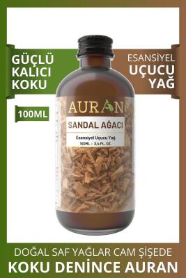 Sandal Ağacı Esansiyel Uçucu Koku Yağı Difüzör Esansı Buhurdanlık Yağı Aromaterapi Yağı 100ml - 1