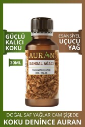 Sandal Ağacı Esansiyel Uçucu Koku Yağı Difüzör Esansı Buhurdanlık Yağı Aromaterapi Yağı 30ml - 1