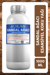 Auran Sandal Ağacı Esansiyel Uçucu Yağ Esans Koku Yağı Hobi Esans Mum Sabun Oda Kokusu 1000ml - 1