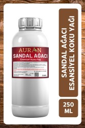 Auran Sandal Ağacı Esansiyel Uçucu Yağ Esans Koku Yağı Hobi Esans Mum Sabun Oda Kokusu 250ml - 1