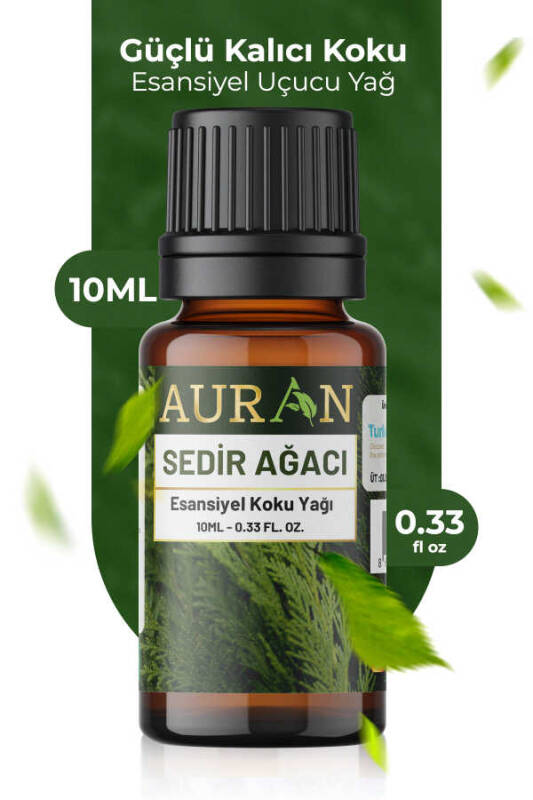 Sedir Ağacı Esansiyel Uçucu Koku Yağı Ortam Kokusu Doğal Yağ Sihirli Küre Hobi Esansı 10ml - 1