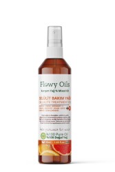 Flowy Oils Selülit Bakım Yağı 9 Yağ Içeren Çatlak Karşıtı Doğal Karışım Sprey Cellulite Treatment Oil 50ml - 3