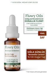 Flowy Oils Sığla Günlük Yağı %100 Doğal Bitkisel Uçucu Yağ Akgünlük Yağı Frankincense Oil 10ml - 1