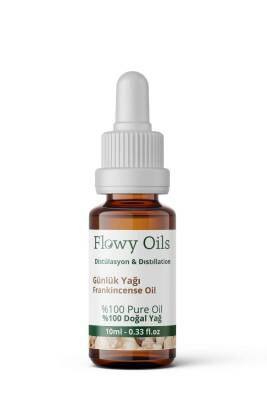 Flowy Oils Sığla Günlük Yağı %100 Doğal Bitkisel Uçucu Yağ Akgünlük Yağı Frankincense Oil 10ml - 3