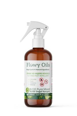 Flowy Oils Sivrisinek, Sinek Ve Haşere Böcek Kovucu Doğal Sprey Citronella Limon Otu Yağı Okaliptus Nane 250ml - 2