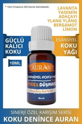 Stres Düşmanı Esansiyel Uçucu Koku Yağı Ortam Kokusu Doğal Yağ Sihirli Küre Hobi Esansı 10ml - 1