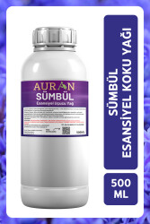 Auran Sümbül Esansiyel Uçucu Yağ Esans Koku Yağı Hobi Esans Mum Sabun Oda Kokusu 500ml - 1