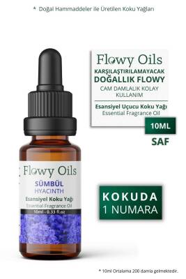 Flowy Oils Sümbül Saf Esansiyel Uçucu Koku Yağı Esans Buhurdanlık Yağı Difüzör Esansı Fragrance Oil 10ml - 1